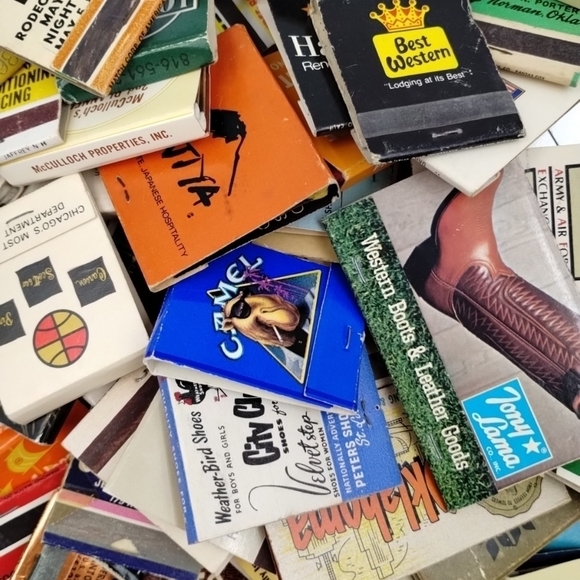 Lot Batch of 50 Vintage Matchbooks - Picture 6 of 6